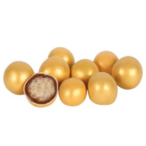 K070311. Украшение шоколадное СФЕРА золото (пакет 1.5 кг.), Турция. - фото 10261