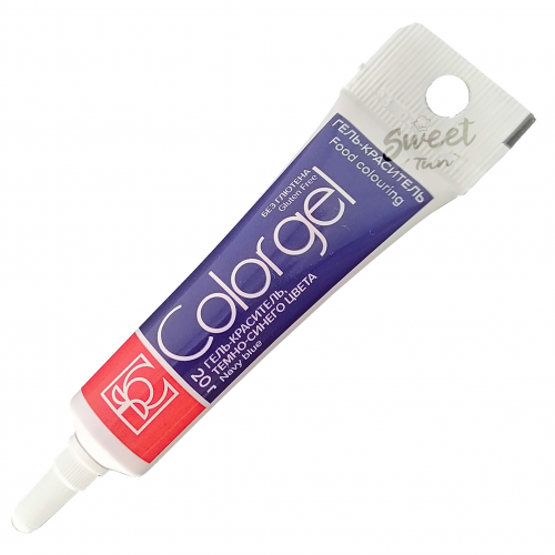 Краситель гелевый Тёмно-синий Colorgel Modecor, 20 гр. 11194 - фото 10625