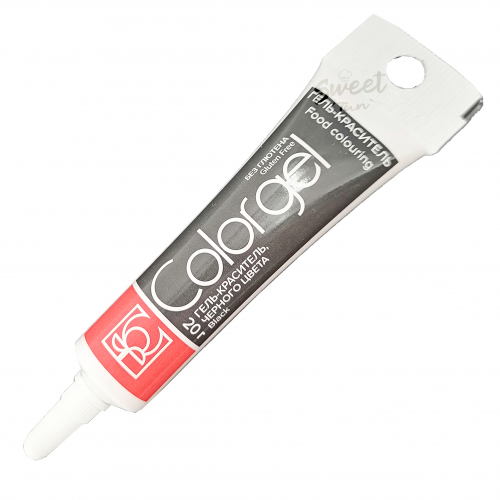 Краситель гелевый Черный уголь Colorgel Modecor, 20 гр. 11192 - фото 10628