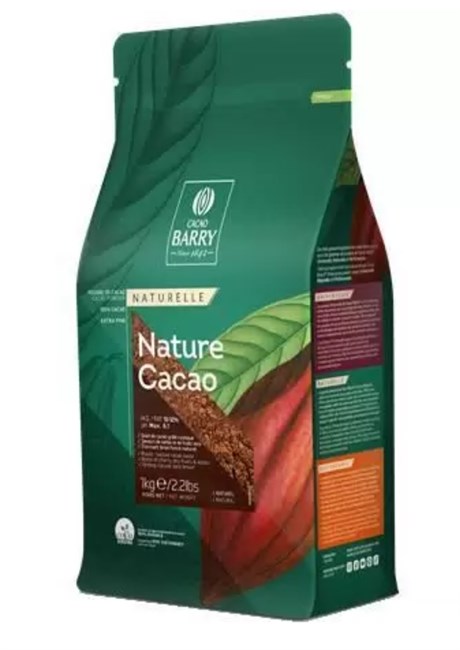 Какао-порошок Nature Cacao 10-12%,  Cacao Barry, 1 кг. - фото 11909