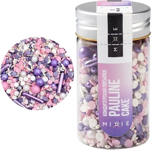 Посыпка фирменная MIXIE "Pauline_cake" 50 г 14110 - фото 12514