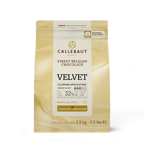 Шоколад белый Velvet 32 %, Callebaut 2.5 кг W3-RT-U71 - фото 12566