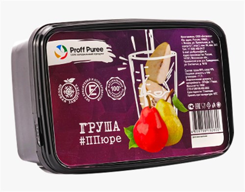 Proff Puree Груша 1 кг. 16072 - фото 12733