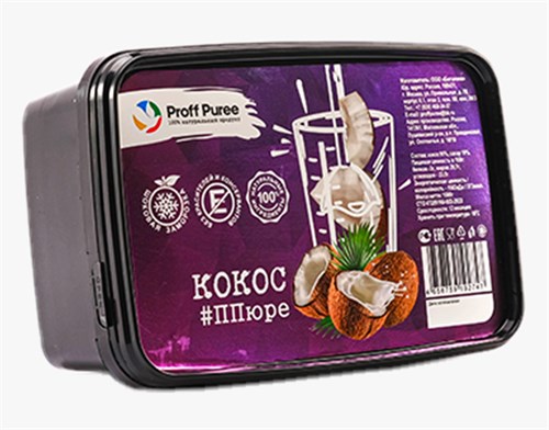 Proff Puree Кокос, 1 кг. 16073 - фото 12734