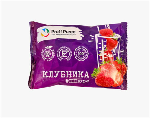 Proff Puree Клубника, саше. 250г 16139 - фото 12782