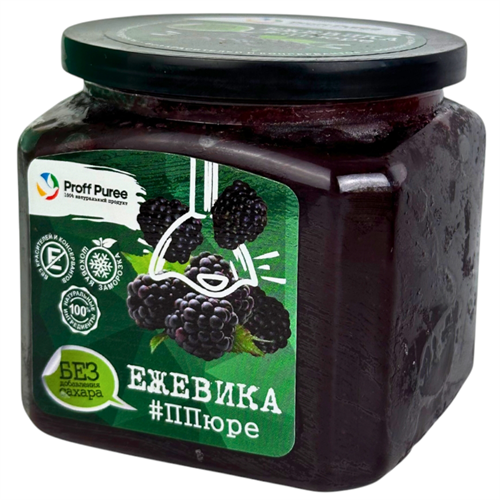 Proff Puree Ежевика без сахара 500 гр. 16154 - фото 12794
