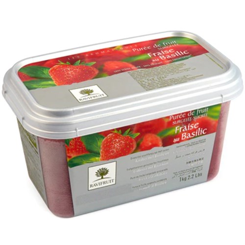 Пюре Клубника Ravifruit 1кг 20488196 - фото 12886