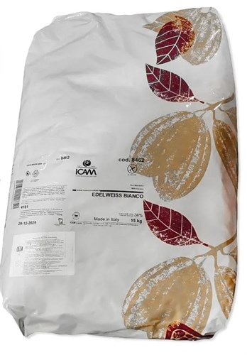 Шоколад белый Edelweiss (ЭДЕЛЬВЕЙС) 36% ICAM - 15 кг. 71175 - фото 13085