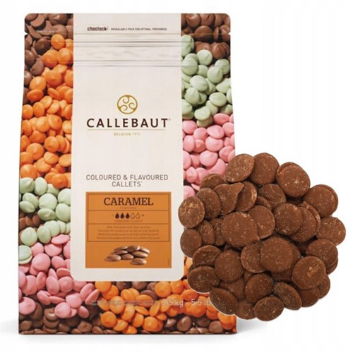 Шоколад молочный с карамелью, Callebaut 2.5 кг CHF-N3438CARE4-U70 - фото 13118