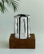 Коробка для торта PET (ПЭТ) цилиндр d30 h34 см. прозрачная крышка 30-34-5-П - фото 13396