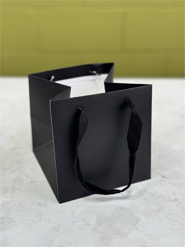 Пакет подарочный для коробок, черный 34х34х34 см. AMN34343412Black - фото 13458