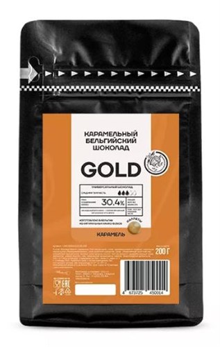 Шоколад белый GOLD с карамелью 30.4%, Callebaut (0.2 кг.) 16979 - фото 13489