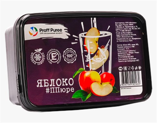 Proff Puree Яблоко 1 кг. 17020 - фото 13506