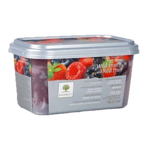 Пюре Лесные Ягоды Ravifruit 1кг 17045 - фото 13516