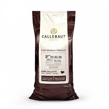 Шоколад горький 70.4%, Callebaut 10кг 70-30-38NV-595 - фото 13525