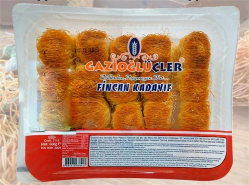 Тесто для Дубайского шоколада жареное Катаифи 500гр 18658 - фото 13716