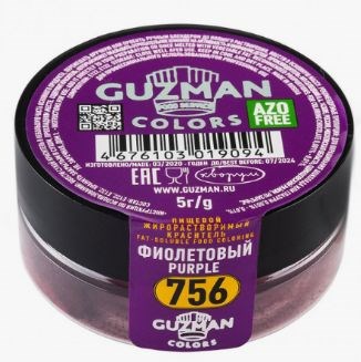 756 Краситель Фиолетовый жирорастрворимый  5г. Guzman 756 - фото 13880