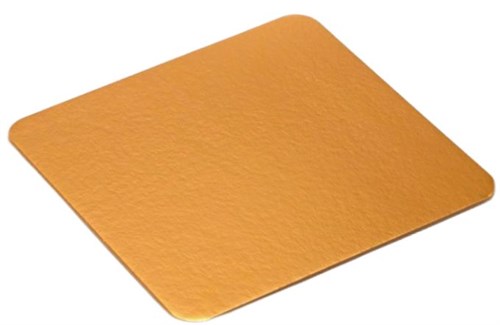 Картонная подложка 3.2мм,  40х40 см, Золото/белый 3.2/4040 - фото 14137