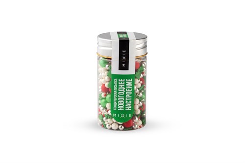 Посыпка MIXIE "Новогоднее настроение" 50г 19250 - фото 14318