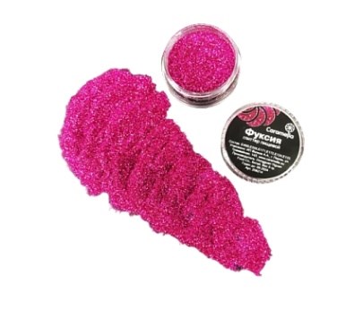 Глиттер съедобный пищевой Фуксия Caramella, 5 гр 19579 - фото 14568