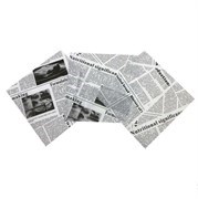 Бумага упаковочная для бенто-торта «Утренняя Газета» 18 х 18 см, 50 шт AMN-B1818G - фото 14589