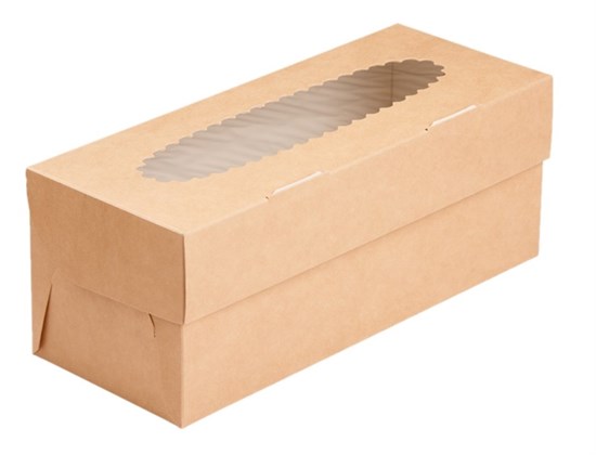 #77 Упаковка для кексов и маффинов ECO MUF 3 (250x100 x100 мм) - фото 4555