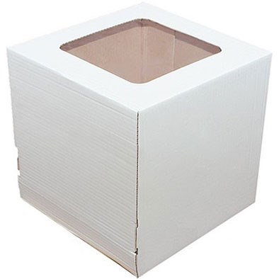 #9 Коробка для торта 30х30х30 см, с окном  - фото 4830