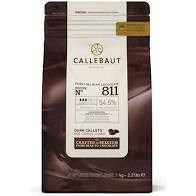 Шоколад темный № 811 54.5%, Callebaut 1 кг - фото 4897
