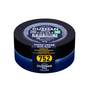 752 Краситель Темно синий жирорастрворимый  5г. Guzman - фото 4921