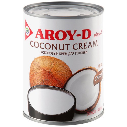 Кокосовые сливки Aroy-D 20-22% 560 мл - фото 5351