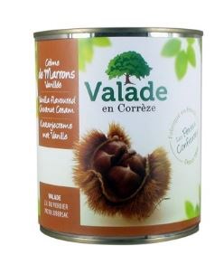 Каштановый крем с ароматом ванили "Valade", 1кг. - фото 5378