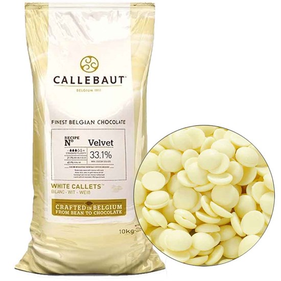 Шоколад белый Velvet 33.1%, Callebaut 10 кг - фото 5794