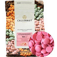 Шоколад со вкусом клубники, Callebaut 2.5 кг - фото 7027