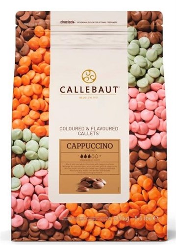 Шоколад молочный со вкусом капучино, Callebaut 2.5 кг CAPPUCCINO-RT-U70 - фото 7771