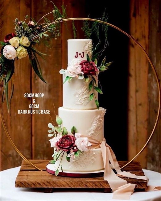 Wooden Cake Table