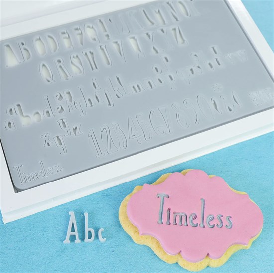 Штамп Sweet Stamp - Timeless Set - Uppercase, Lowercase, numbers & Symbols - фото 9383