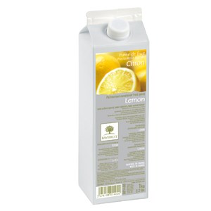 Пюре пастеризованное Лимон тетрапак Ravifruit 1кг - фото 9579
