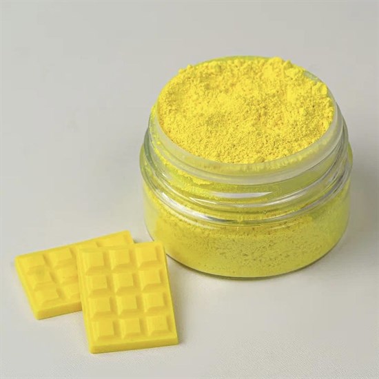 Пигментированный краситель матовый Желтый KANDYBLESK 10г - фото 9651