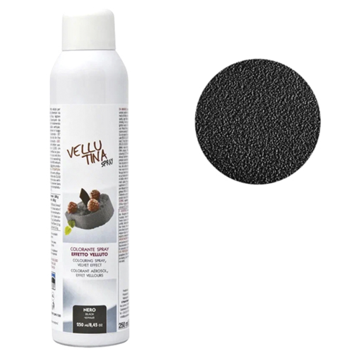 Велюр шоколадный Vellutina (Easy Vell) Черный, 75 мл. - фото 9951