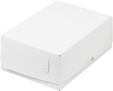 #248 Коробка для тортов и пирожных без окна 190*130*75 мм (белая) 
