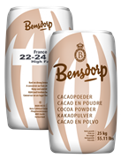 Какао порошок Bensdorp, fat 22-24% (темно-красный) 25 кг.