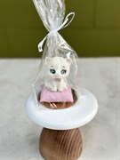 Шоколадная фигурка "Мишка в пижаме" (глазурь)  