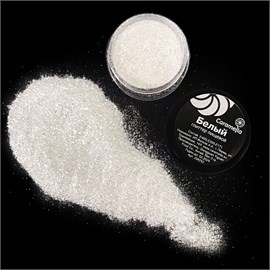 {{photo.Alt || photo.Description || 'Глиттер съедобный пищевой Белый Caramella, 5 гр'}}