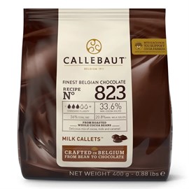 {{photo.Alt || photo.Description || 'Шоколад молочный № 823 - 33.6%, Callebaut 400 г'}}