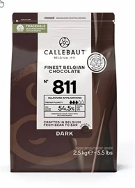 {{photo.Alt || photo.Description || 'Шоколад темный № 811 54.5%, Callebaut 2.5 кг'}}