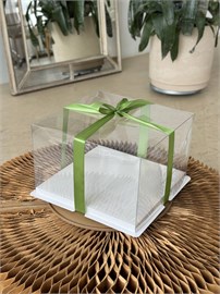 {{photo.Alt || photo.Description || 'Коробка для торта PET (ПЭТ)  квадрат 22х22х16 см. (2 in 1 )'}}