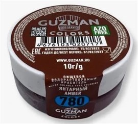{{photo.Alt || photo.Description || '780 Краситель Янтарный - водорастворимый краситель GUZMAN - 10г'}}