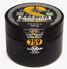 {{photo.Alt || photo.Description || '759 Краситель Супер Черный жирорастрворимый краситель 10г. Guzman'}}