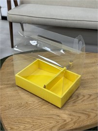 {{photo.Alt || photo.Description || '#175 Коробка для бенто торта и цветов желтая 26х18 см.'}}