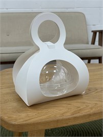 {{photo.Alt || photo.Description || 'Набор переноска + сфера для трайфла d 13,5 см. 500мл. (белый)'}}